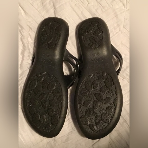 OKA b.sandals with metallic embellishment - Picture 2 of 2